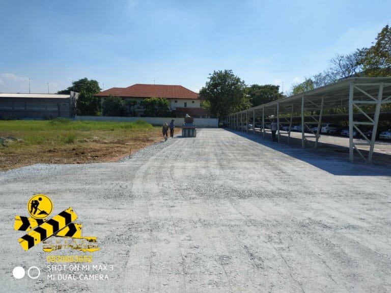 ปรับพื้นที่ ลงหินคลุก สมุทรสงคราม