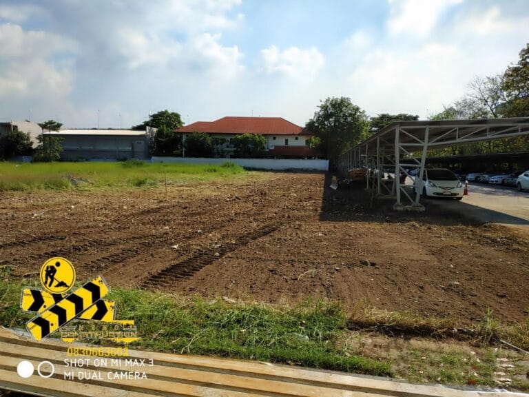ปรับพื้นที่ ลงหินคลุก สมุทรสงคราม