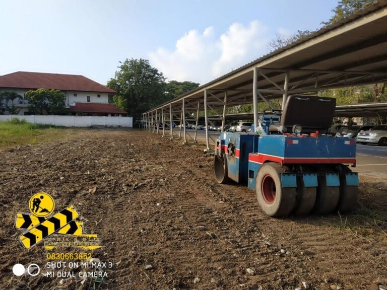 ปรับพื้นที่ ลงหินคลุก สมุทรสงคราม