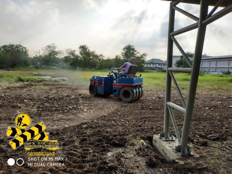 ปรับพื้นที่ ลงหินคลุก สมุทรสงคราม