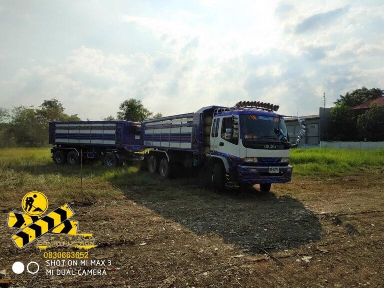 ปรับพื้นที่ ลงหินคลุก สมุทรสงคราม