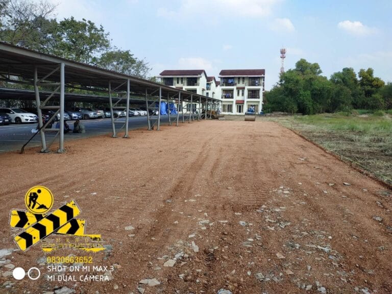 ปรับพื้นที่ ลงหินคลุก สมุทรสงคราม