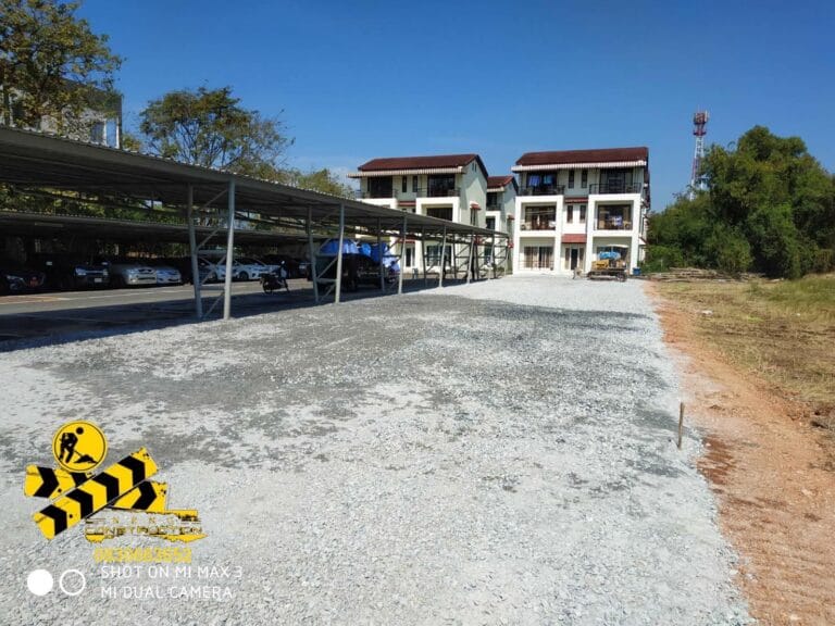 ปรับพื้นที่ ลงหินคลุก สมุทรสงคราม